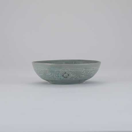 청자상감화금국당초문발(靑瓷象嵌金菊唐草文鉢)