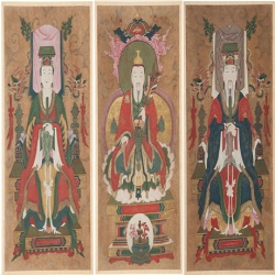 시왕도(十王圖), 3폭