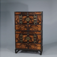 먹감이층장(黑柹 二層欌)