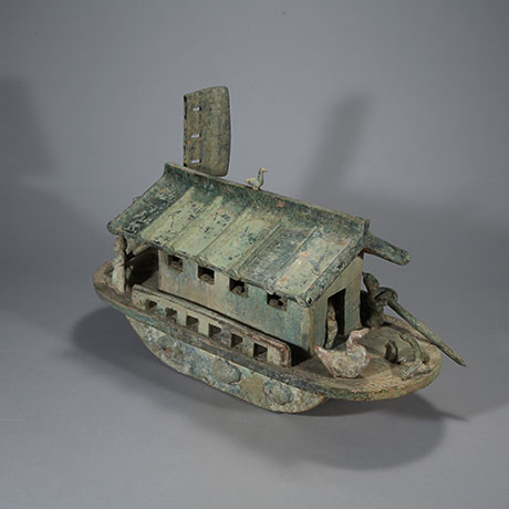 배모양 녹유(綠釉船)