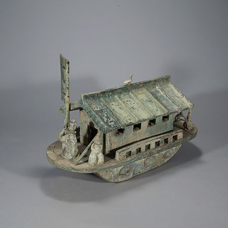 배모양 녹유(綠釉船)