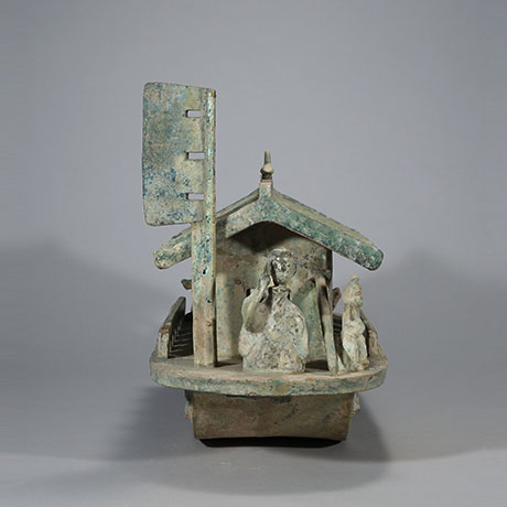 배모양 녹유(綠釉船)