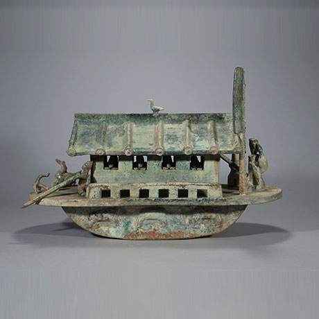 배모양 녹유(綠釉船)