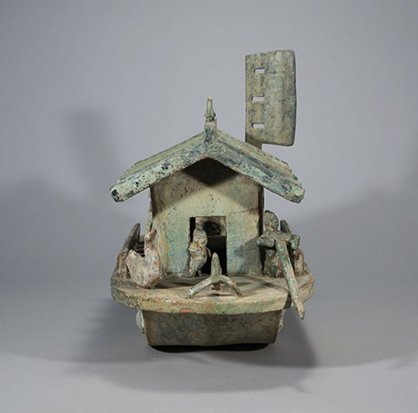 배모양 녹유(綠釉船)