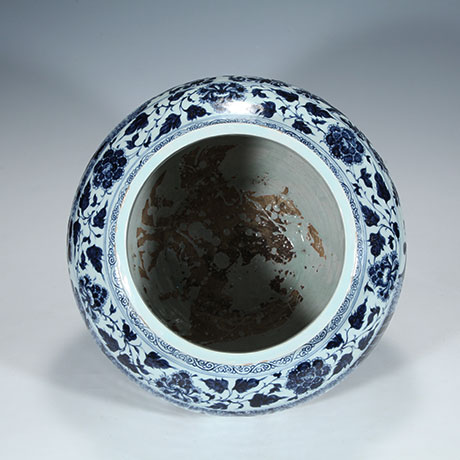 청화서상기분향도관호(靑花西厢记焚香图罐壺)