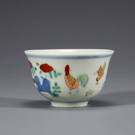 분채소잔(粉彩小盞)