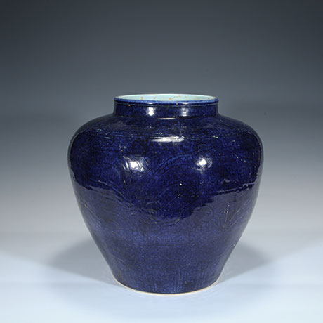 제람유관호(霽藍釉罐壺)