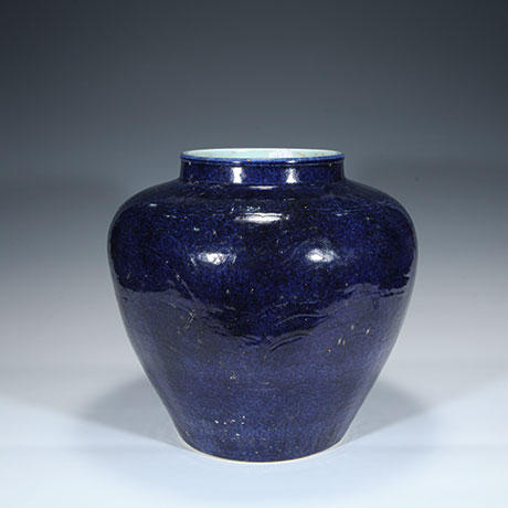 제람유관호(霽藍釉罐壺)