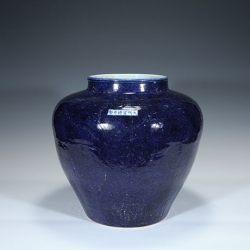 제람유관호(霽藍釉罐壺)
