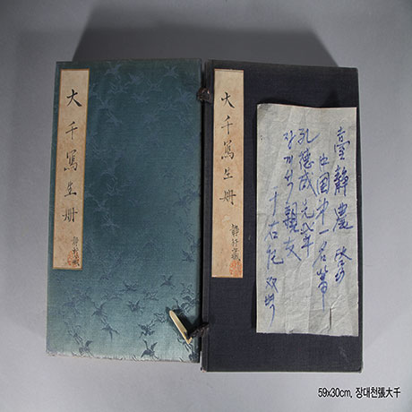 장대천 화첩(张大千 画册)