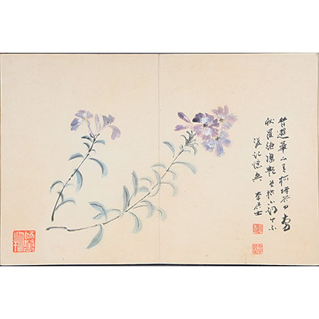 장대천 화첩(张大千 画册)